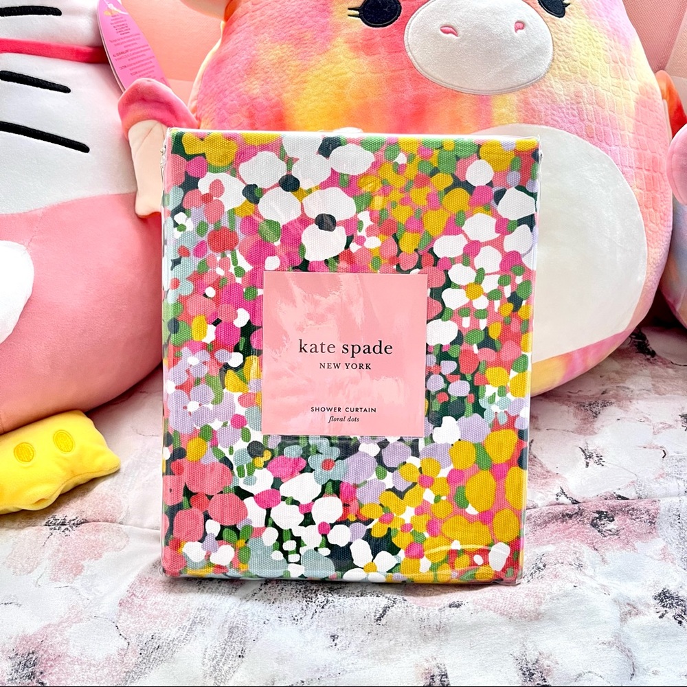 Kate Spade Shower Curtain ‘Floral Dots’